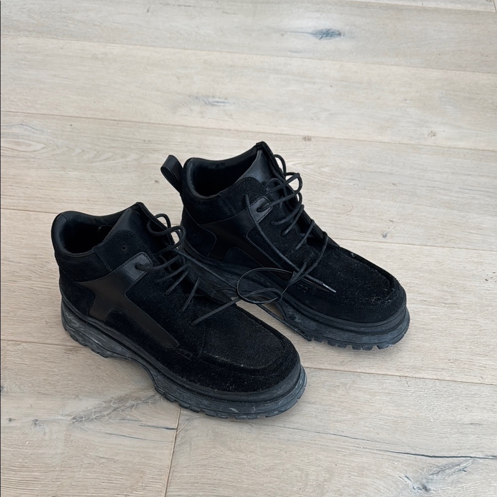 STAUD black suede boots NWOT